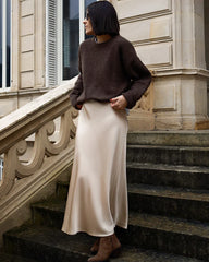 22匁シルクマキシスカート