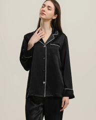 22匁マルベリーシルク クラシックパジャマセット