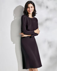 30匁 シルク ミディスカート