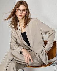 30匁 シルク ブラウス