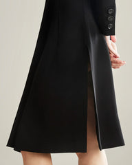 40モンメ ダブルブレスト シルクドレス