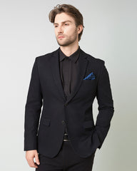 ダークトーン プリント メンズ シルクハンカチ