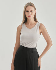 ニットノースリーブ レディースベスト