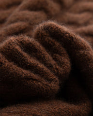 カシミヤウール ケーブルニット セーター&スカート セット