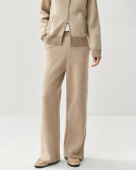 カシミヤウールジップカーディガンセット(レディース)