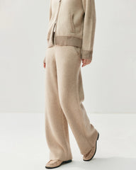 カシミヤウールジップカーディガンセット(レディース)