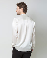 クラシックシルク メンズ ボタンダウンシャツ