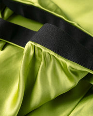 22モミ シルクミディスカート