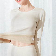 レディース シルクフリース サーマルインナーセット