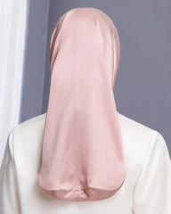 髪を守る マルベリーシルク製ボンネット
