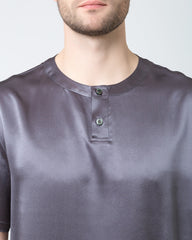 メンズ半袖&パンツ シルクパジャマ