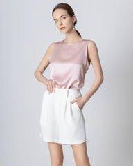 40匁シルク製バミューダショーツ