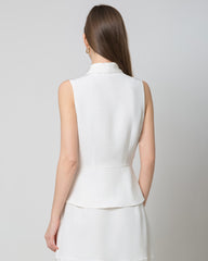 40匁 Vネックシルクベスト