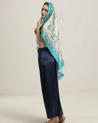 夏用レディースシルクスカーフ