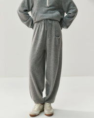 リラックスフィット カシミヤウールパンツ(レディース)