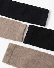 レディース カシミヤ膝丈ソックス