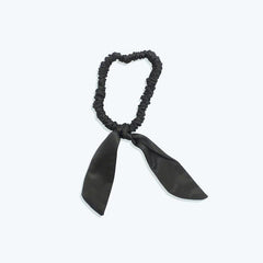 22匁シルク製テール付き上品ヘアバンド