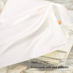 メンズ用シルクハンカチーフ