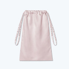 クッション付きアイマスク&収納バッグ付き 3点セット シルクトラベルセット