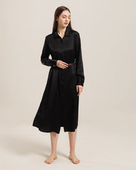 22モミ シルクアウターウェアドレス