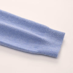 軽量クルーネックカシミヤニット