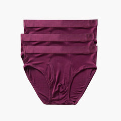 100%シルクニット メンズブリーフ 3枚セット