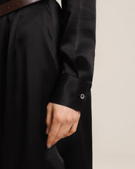 22モミ シルクアウターウェアドレス