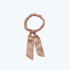 22匁シルク製テール付き上品ヘアバンド