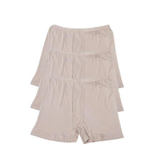 3枚セット 大きめサイズ 伸縮性ニット ソフトシルクボクサーショーツ