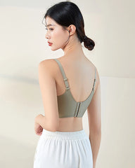 100％シルクレースブラ