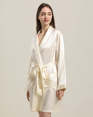 女性用 22匁クラシックミドル丈シルクローブ