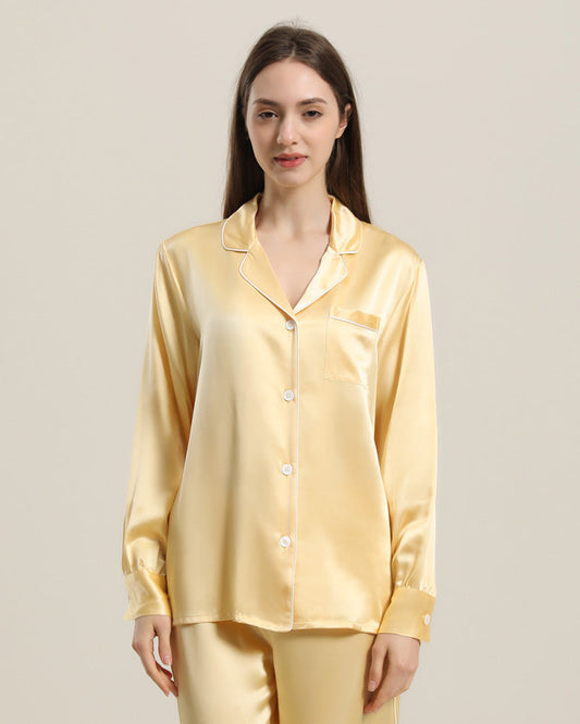 22モンメシルクパジャマセット