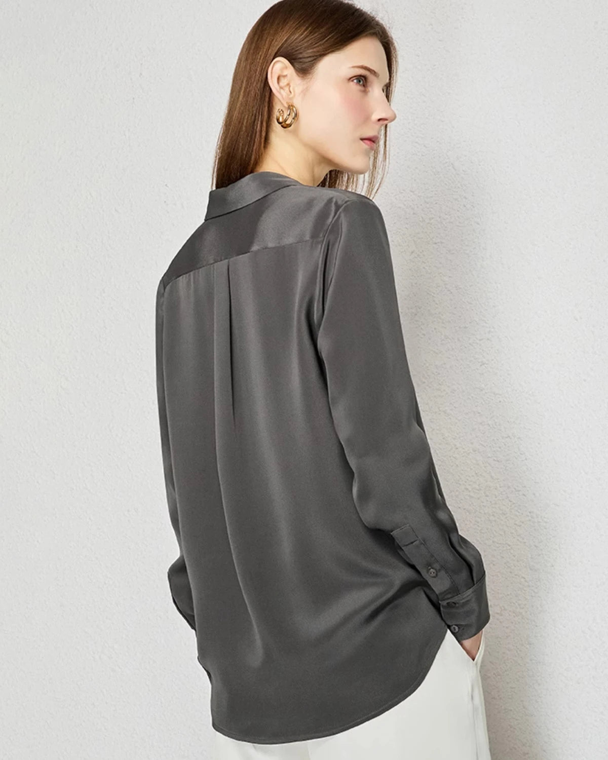 30匁シルク コンシールドブラウス