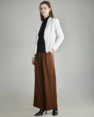 40匁 ノーカラーシルクブレザー