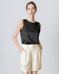 40匁シルク製バミューダショーツ