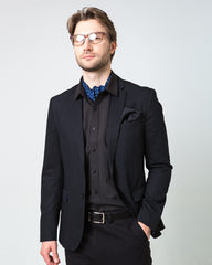 メンズ用シルクハンカチーフ