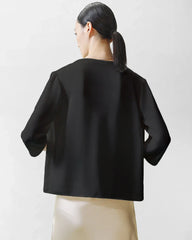 レディースベーシックシルクカーディガン