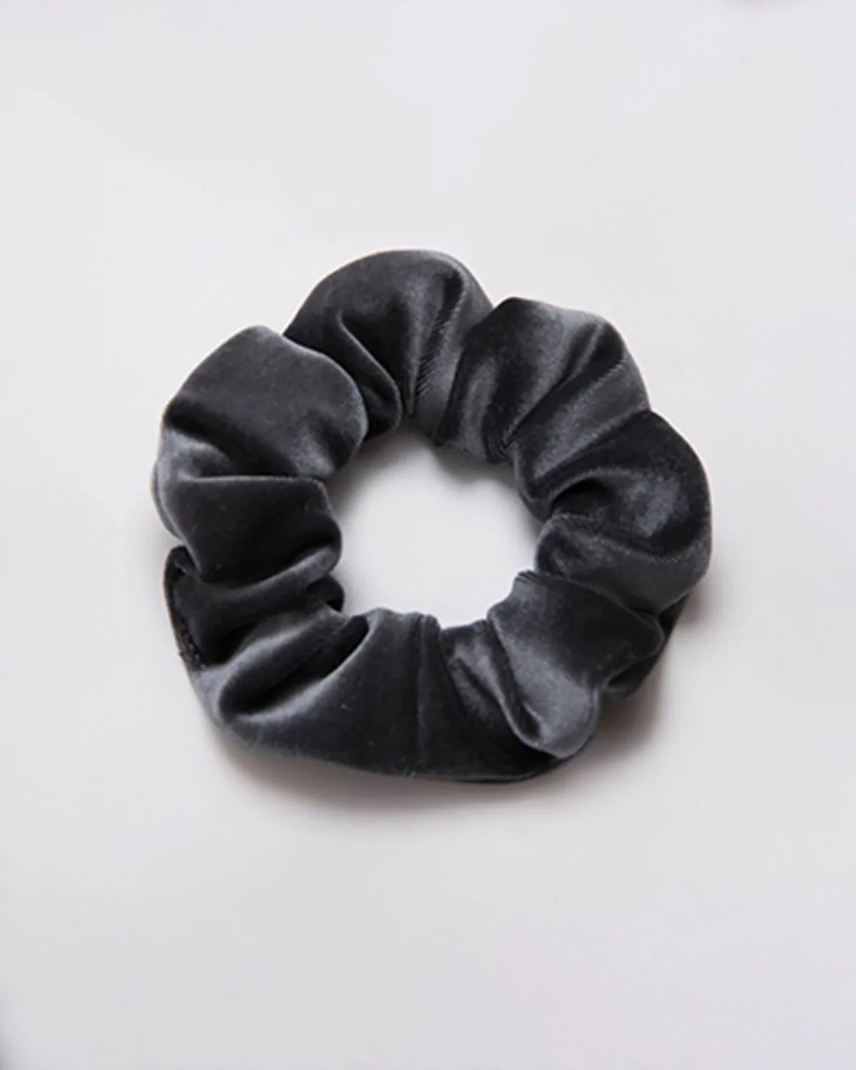 3.5cm シルクベルベット ヘアシュシュ