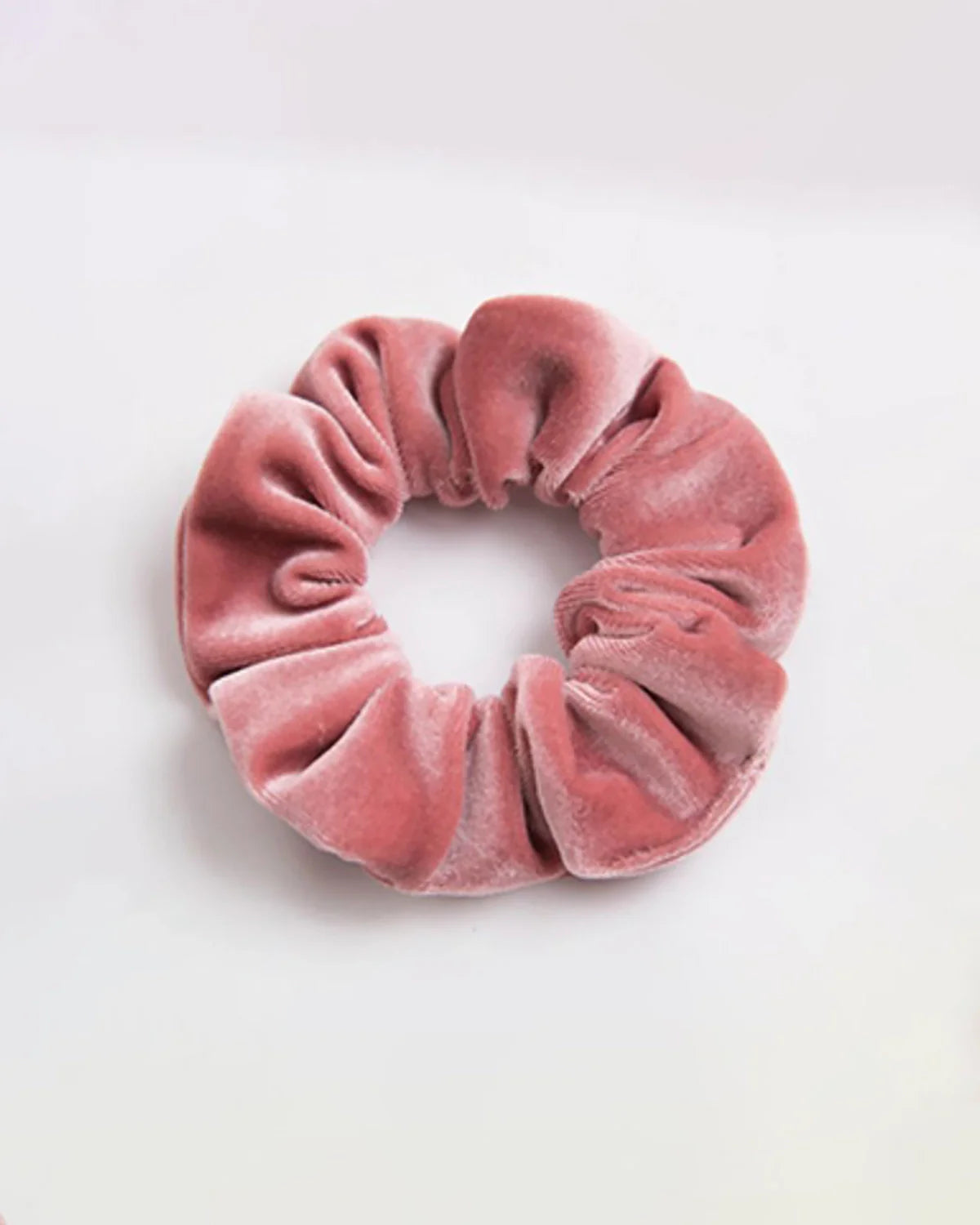 3.5cm シルクベルベット ヘアシュシュ