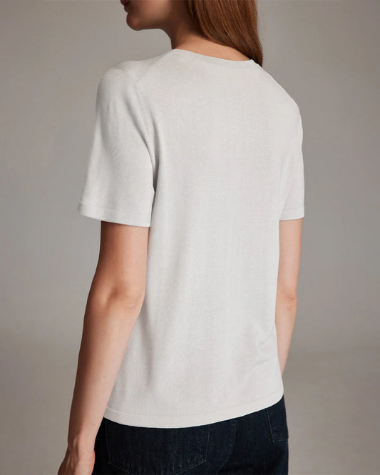 レディース半袖シルクジャージー