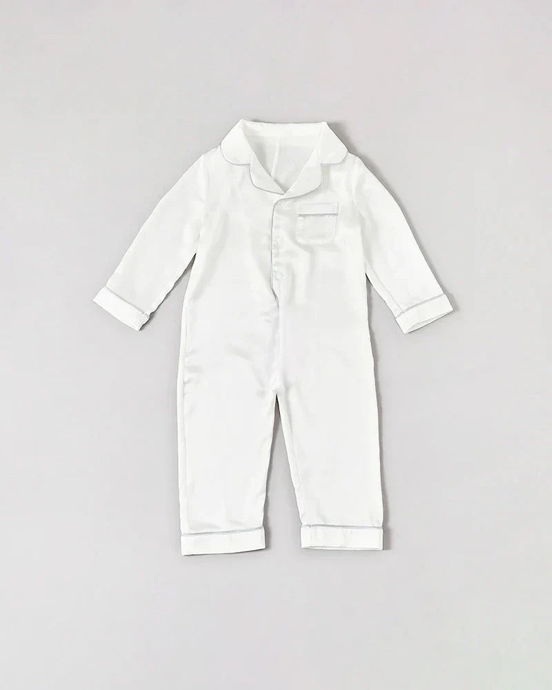 ワンピースベビーシルクパジャマ