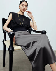 22匁シルクマキシスカート