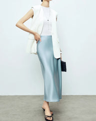 22匁シルクマキシスカート