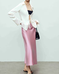 22匁シルクマキシスカート