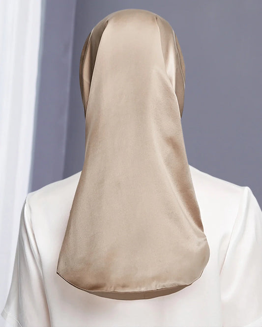 髪を守る マルベリーシルク製ボンネット