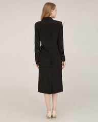 40匁シルク ショールカラー ブレザー