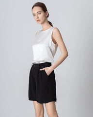 40匁シルク製バミューダショーツ