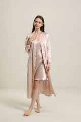 女性用無地シルクローブ