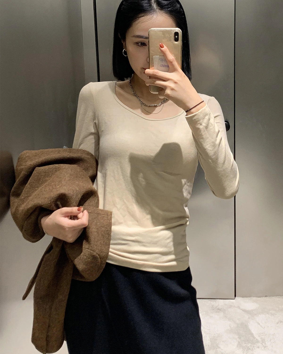 レディース 起毛 サーマルインナー セット