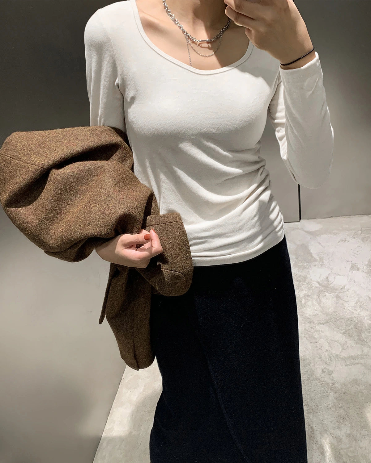 レディース 起毛 サーマルインナー セット